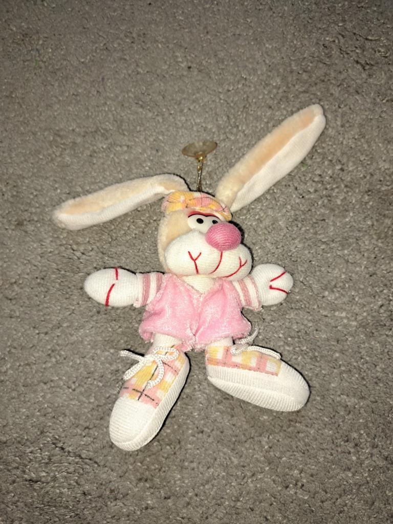 Diddl's vriend Mimihopps konijntje knuffeltje, Ophalen of Verzenden, Mimihopps, Zo goed als nieuw, Knuffel