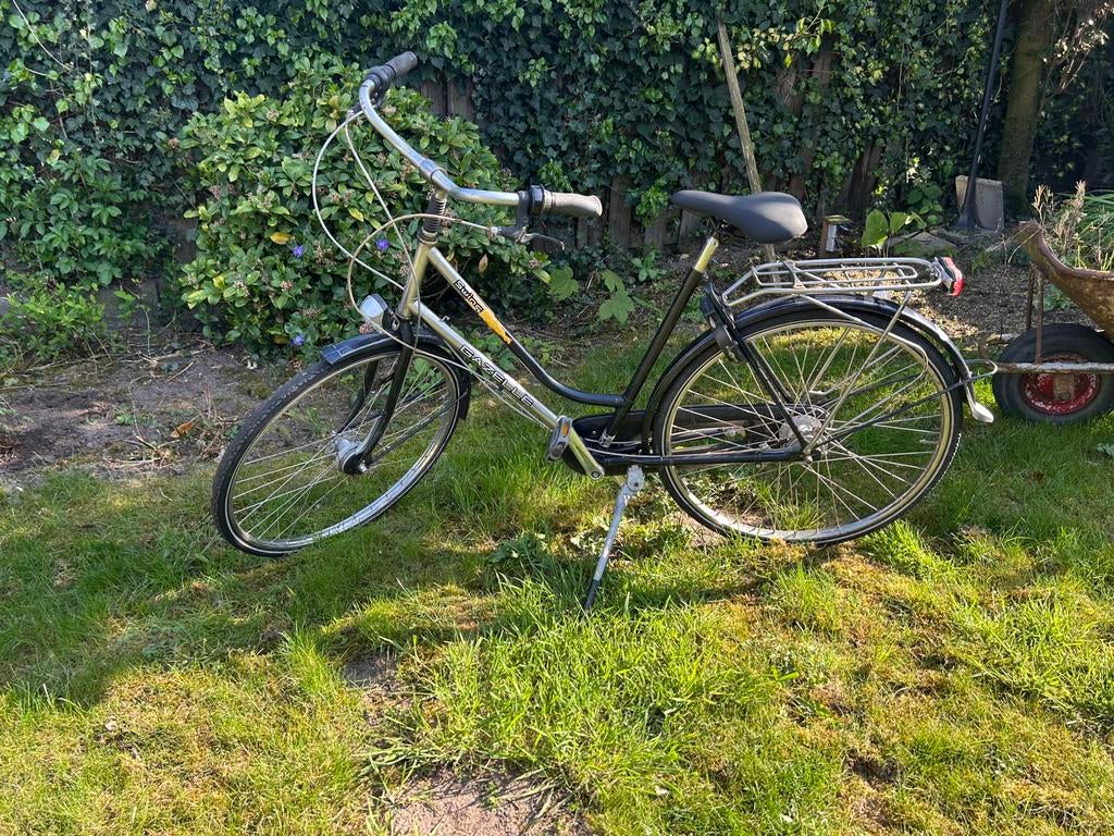 Gazelle damesfiets maat M, Fietsen en Brommers, Fietsen | Dames | Damesfietsen, Ophalen, Gebruikt, Gazelle