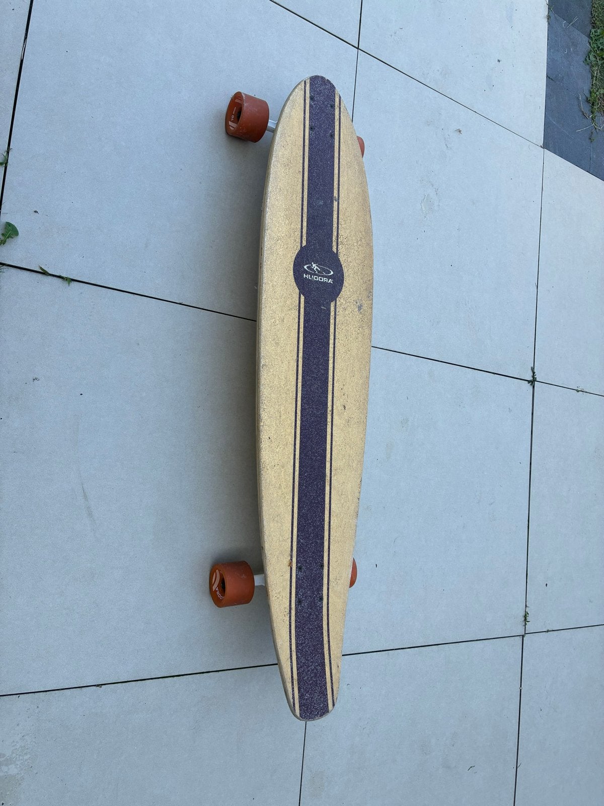 Hudora Longboard - Gebruikt maar in goede staat, Ophalen, Gebruikt, Skateboard, Longboard