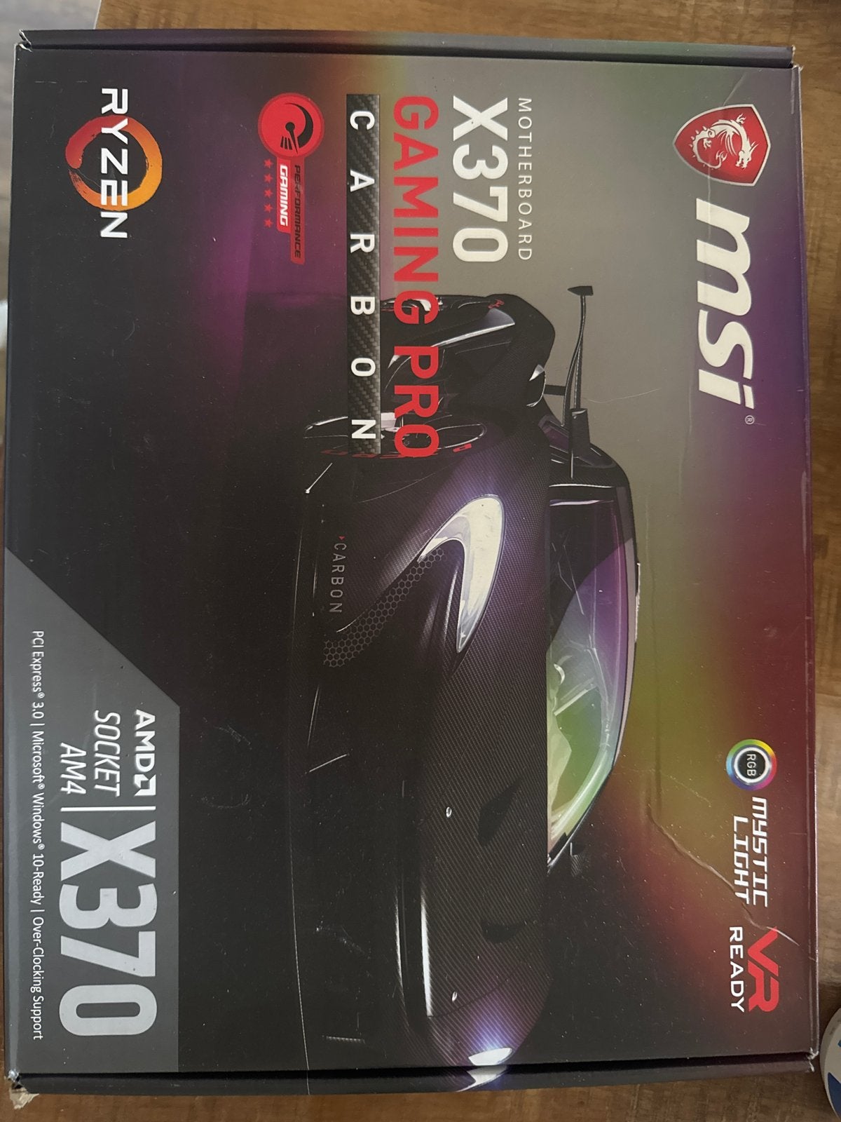 MSI X370 Gaming Pro Carbon Moederbord AM4, Computers en Software, Ophalen of Verzenden, Gebruikt, AMD, DDR4