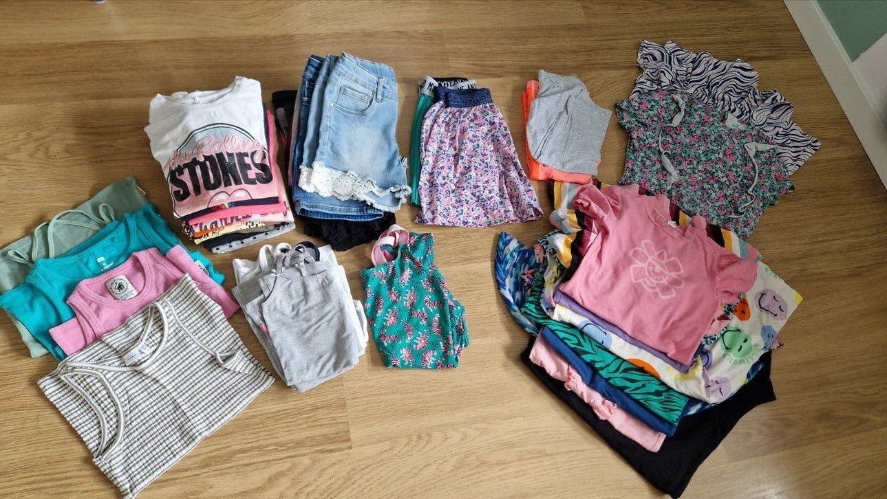 Zomerkledingpakket meisje maat 134-140, Ophalen of Verzenden, Zo goed als nieuw, Meisje, Overige typen