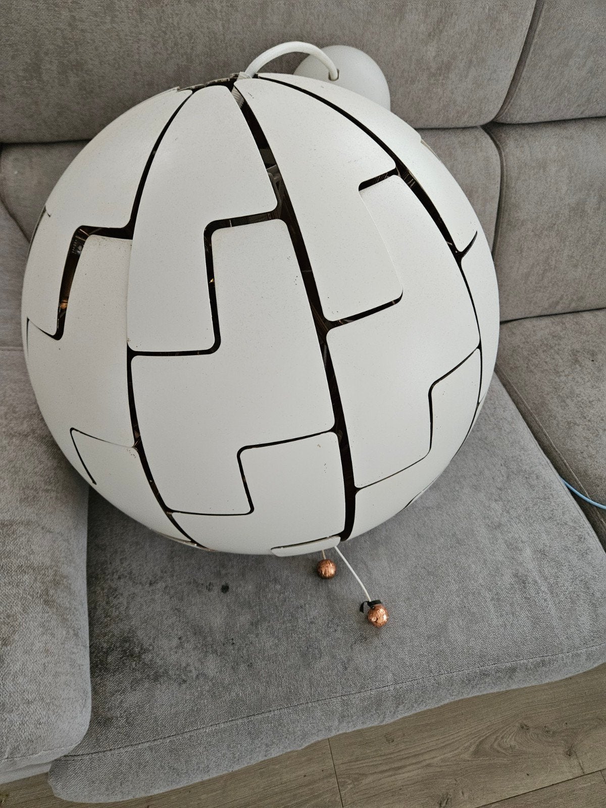 IKEA PS 2014 Hanglamp - Groot, 600lm inclusief, Ophalen, Gebruikt, Metaal, Modern, Scandinavisch