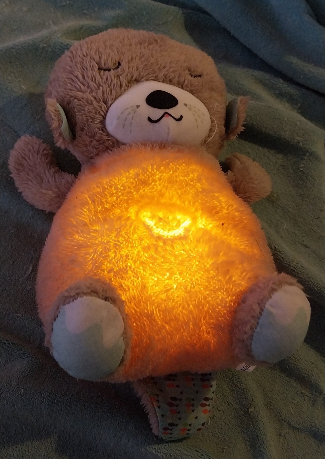 Fisher-Price Rustgevende Otter, Ophalen of Verzenden, Zo goed als nieuw, Overige typen, Met licht
