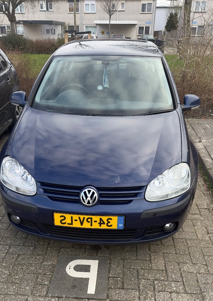 Volkswagen Golf 1.6 16V FSI 85KW 5D 2005 Blauw, Auto's, Voorwielaandrijving, 4 cilinders, Blauw, 620 kg
