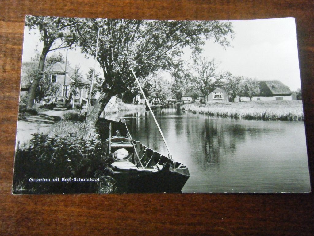 N29 - Belt-Schutsloot - Roeiboot - Mooi/Oud, Ophalen of Verzenden, 1960 tot 1980, Zuid-Holland