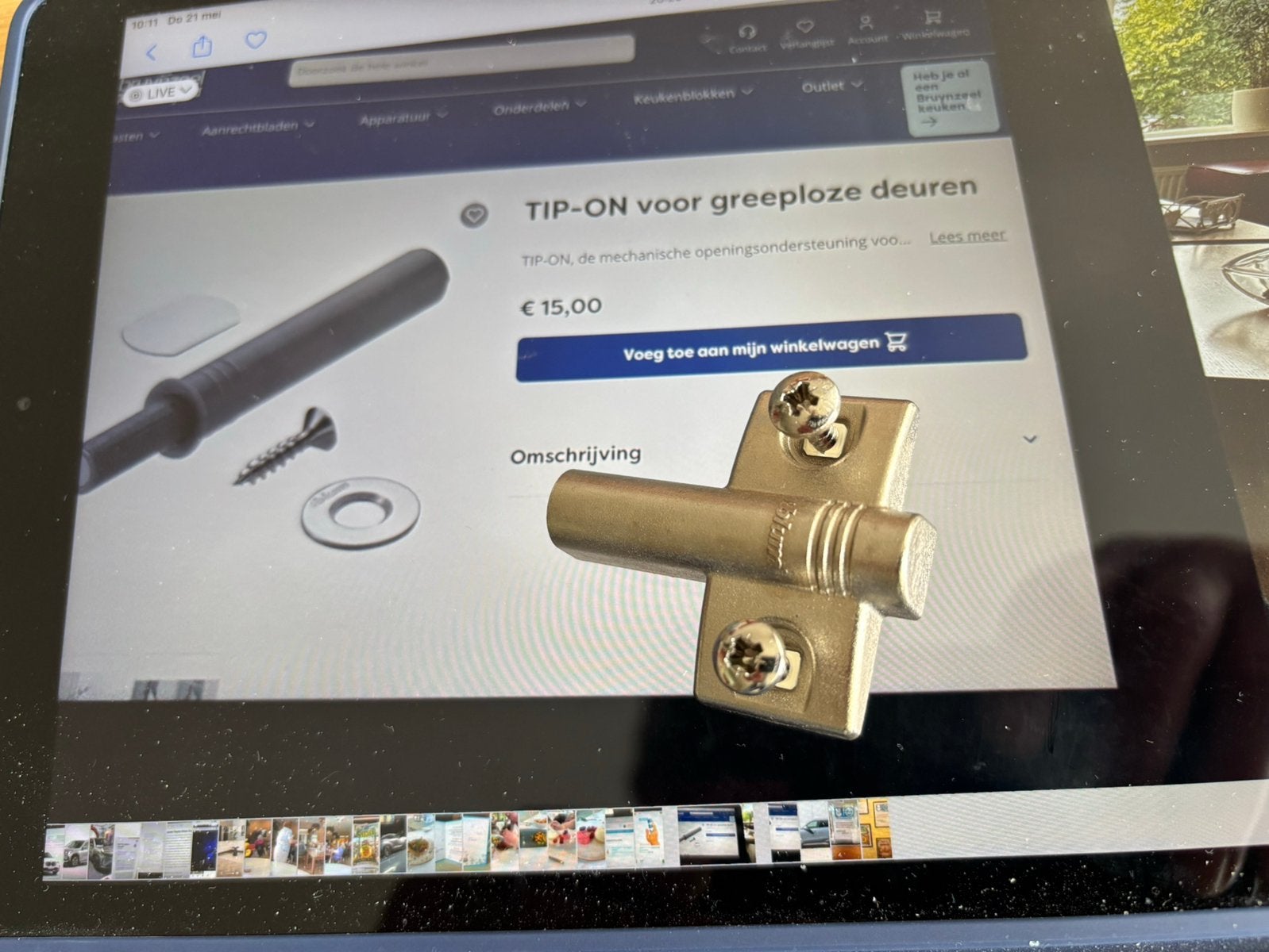 Drukdeuropener tip-on Blum 12 stuks, Huis en Inrichting, Keuken | Keukenelementen, Ophalen of Verzenden, Nieuw, Minder dan 25 cm