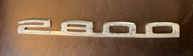 BMW  2800  oldtimer logo merk embleem, Ophalen of Verzenden, Gebruikt, Auto's