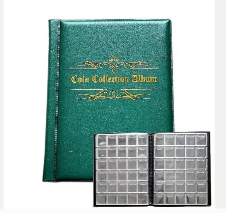 Luxe munten verzamelalbum / muntenmap voor 480 munten, Ophalen of Verzenden, Nieuw, Overige typen