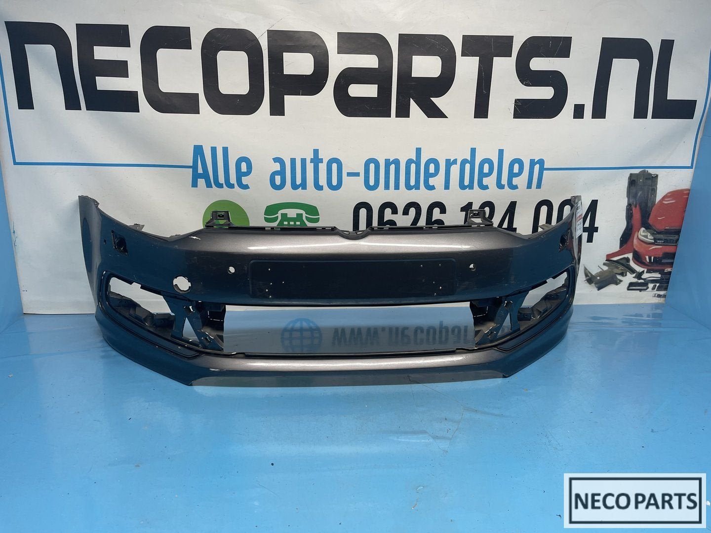 BUMPER VW POLO 6R RLINE R LINE VOORBUMPER!!!, Gebruikt, -, Volkswagen, -