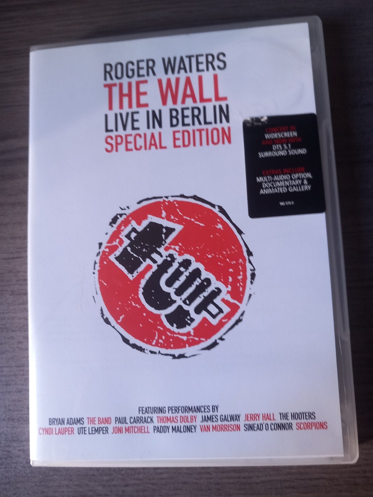 Roger Waters The Wall Live in Berlin Special Edition DVD, Cd's en Dvd's, Alle leeftijden, Bonusmateriaal, Engels, Ophalen of Verzenden