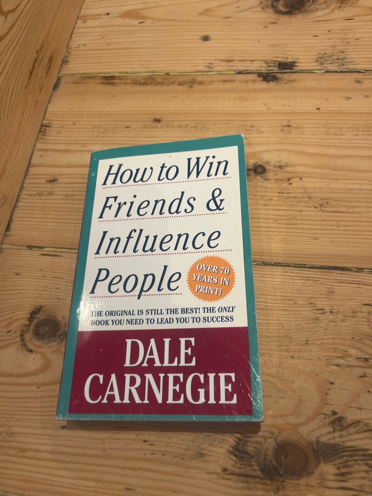 How to Win Friends & Influence People - Dale Carnegie, Ophalen of Verzenden, Gelezen, Overige uitgevers, Engels