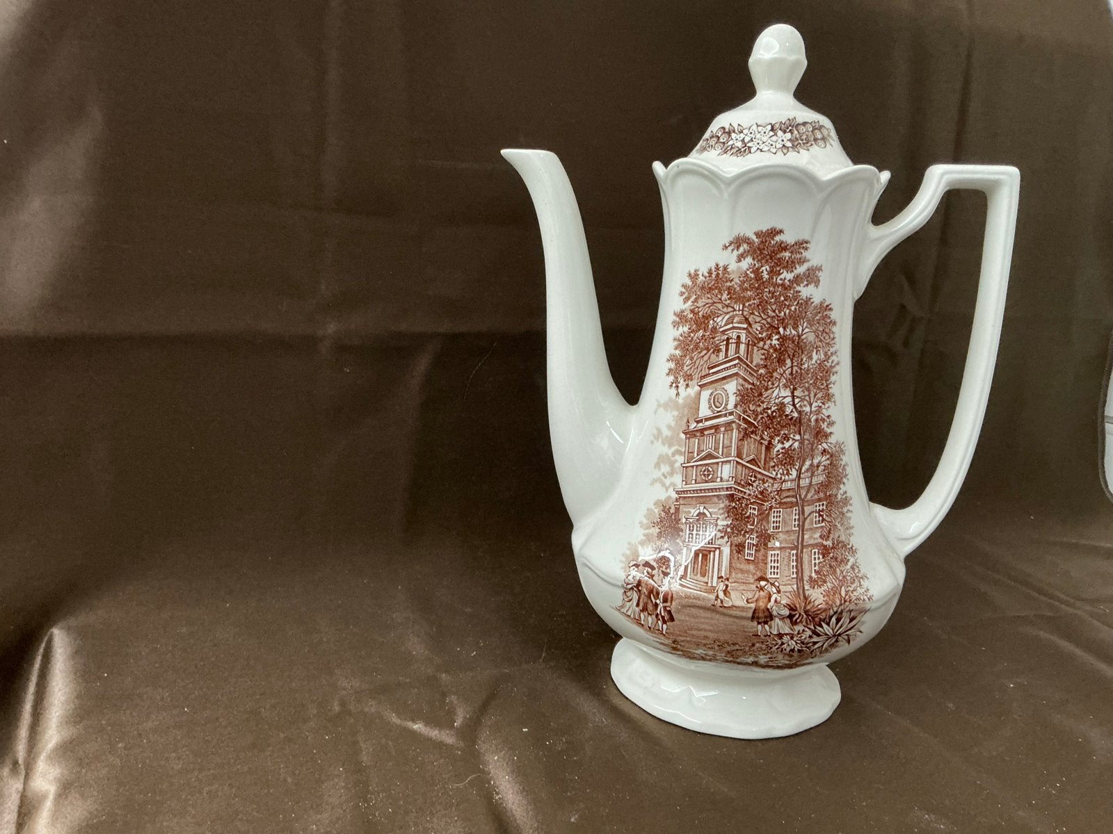Vintage J&G Meakin Americana Style House Koffiepot.WD-026, Antiek en Kunst, Antiek | Porselein, Ophalen of Verzenden