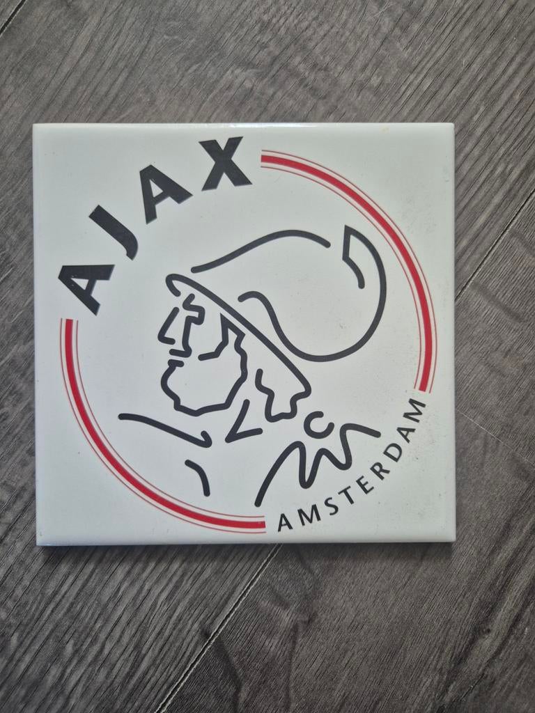 Ajax Handgeschilderde tegels door Ter Steege B.V., Ophalen of Verzenden, Zo goed als nieuw
