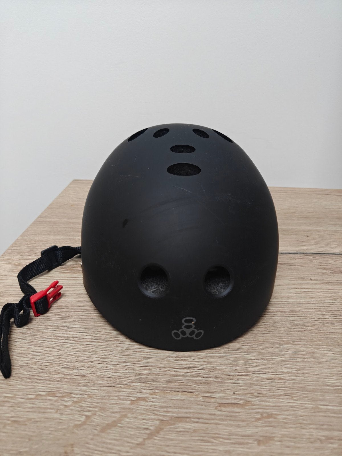 Triple Eight Certified Sweatsaver helm S/M mat zwart, Ophalen of Verzenden, Zo goed als nieuw