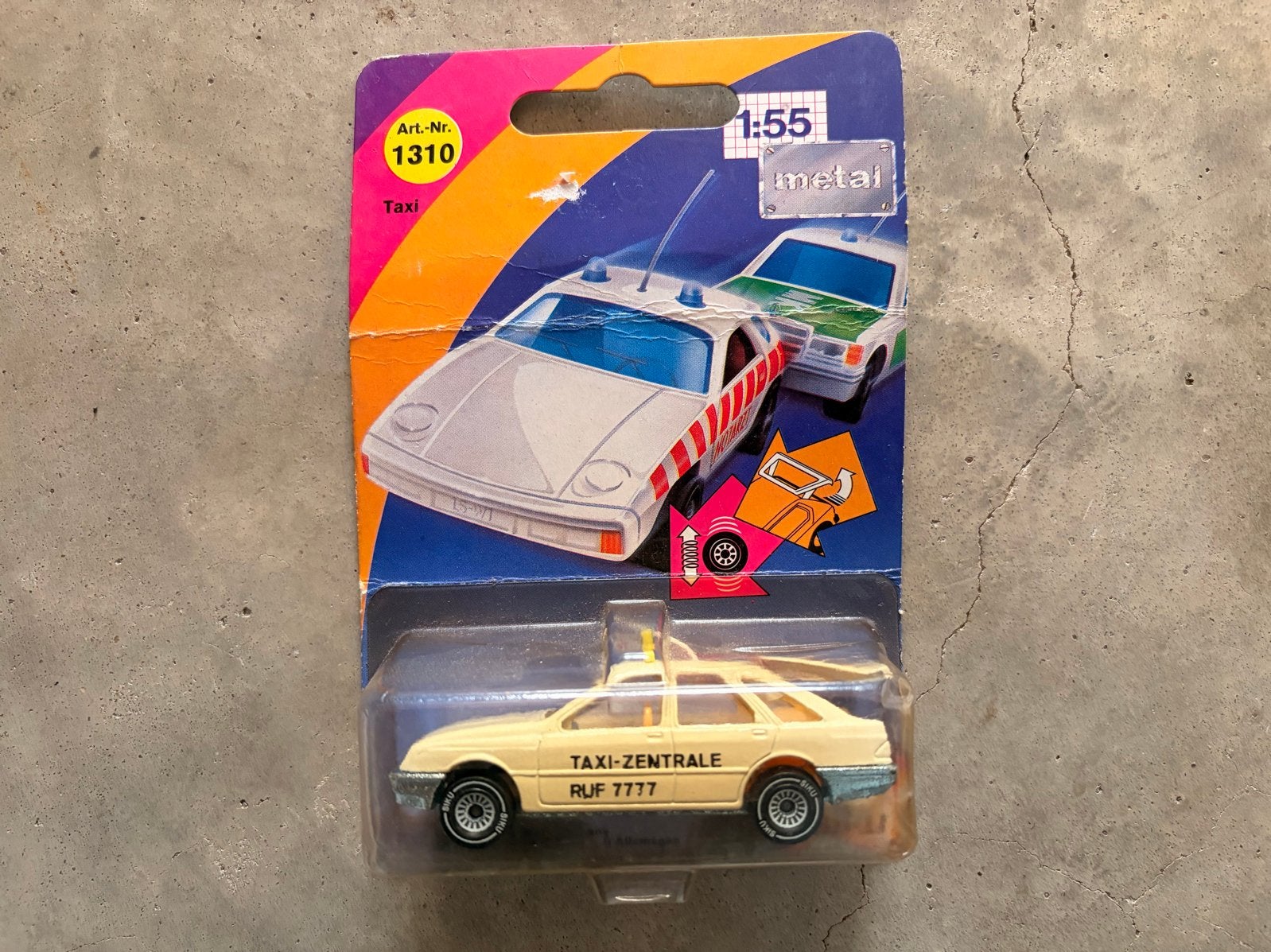 Siku Ford Sierra Taxi in originele verpakking, Ophalen of Verzenden, Zo goed als nieuw, Auto, SIKU