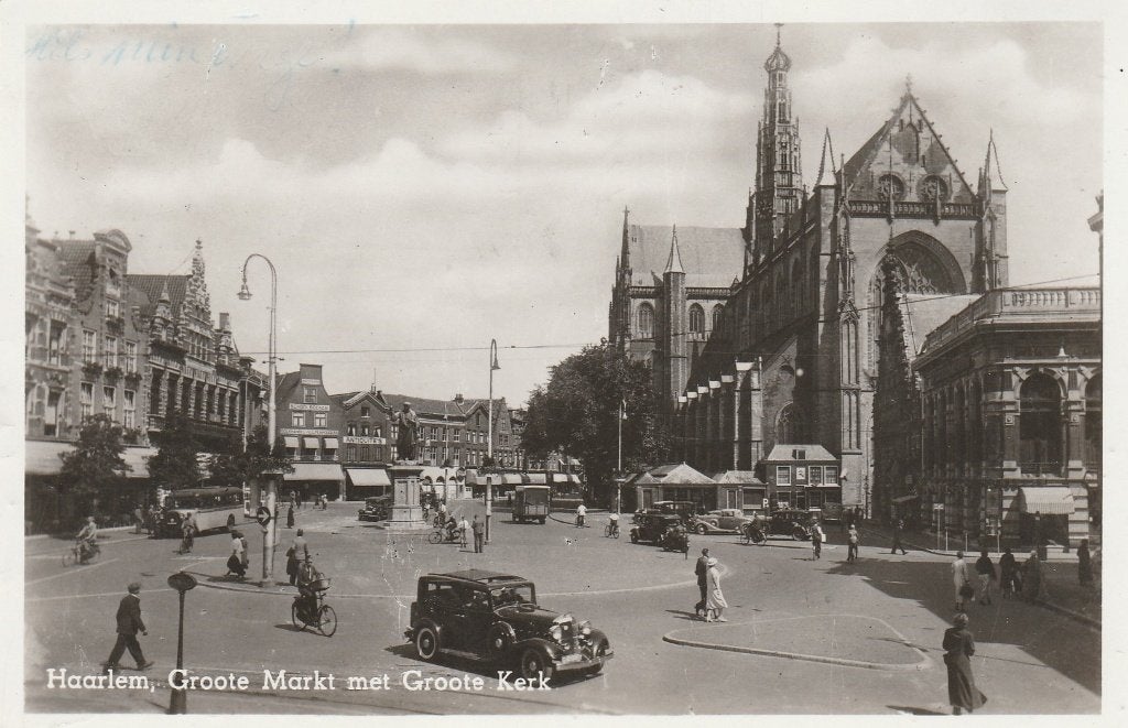 Haarlem   Ford ?, Ophalen of Verzenden, 1920 tot 1940, Gelopen, Noord-Holland