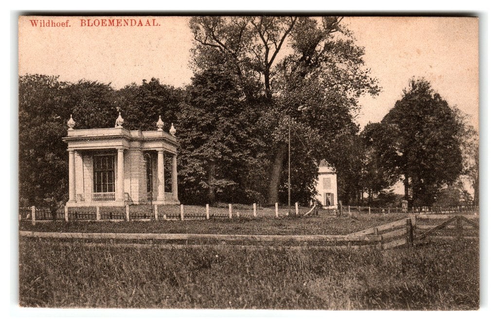 Bloemendaal, Wildhoef, Ophalen of Verzenden, Voor 1920, Gelopen, Noord-Holland