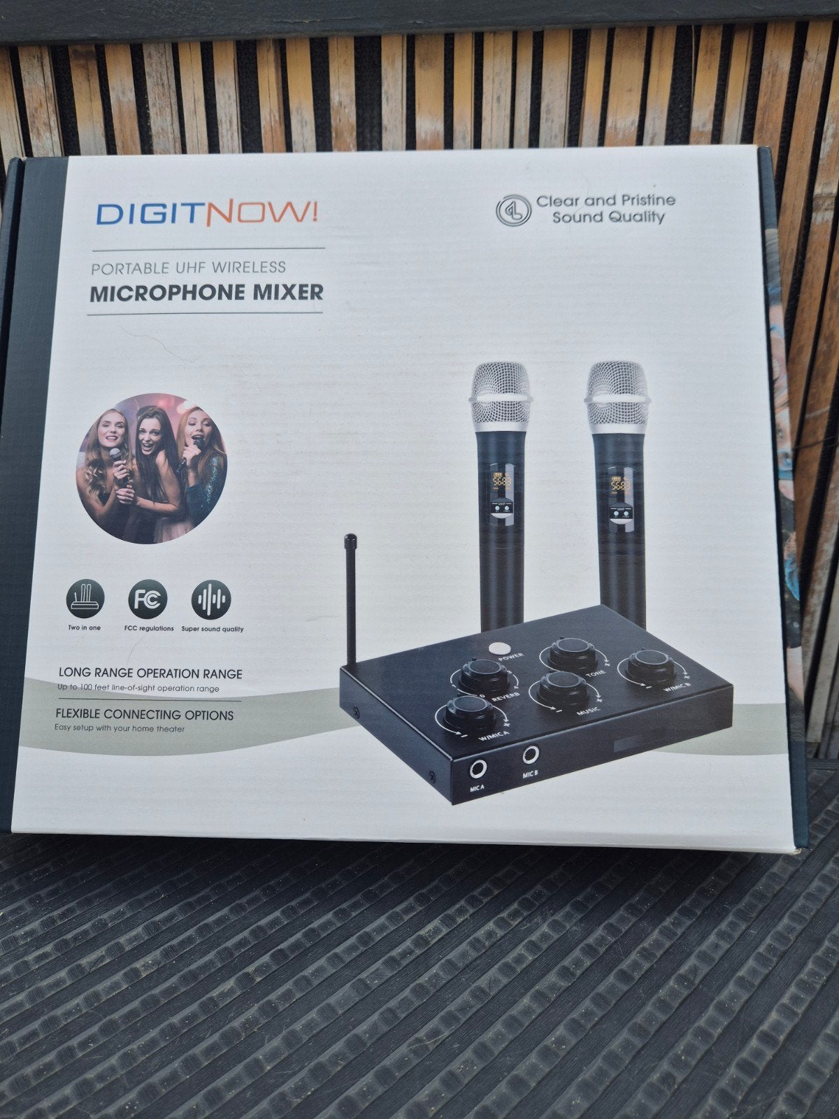 DIGITNOW! Draadloze Microfoon Mixer Set - Karaoke Systeem, Audio, Tv en Foto, Karaoke-apparatuur, Ophalen