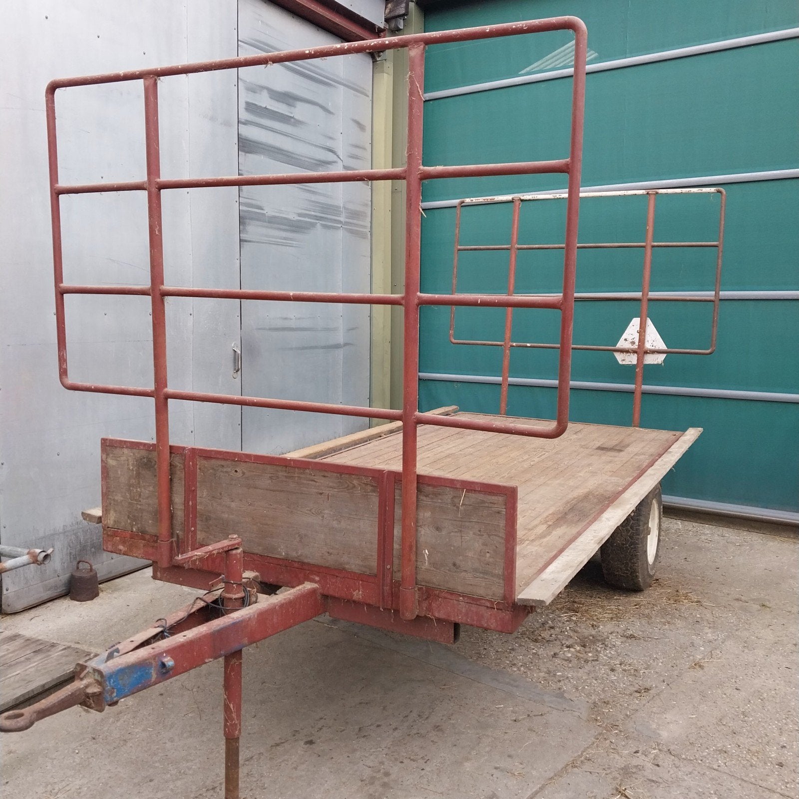 Hooiwagen plattewagen, Zakelijke goederen, Agrarisch | Werktuigen, Ophalen