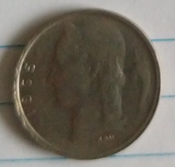 belgische 1 franc 1965 munt, volgnr 29.2, Ophalen of Verzenden, Losse munt