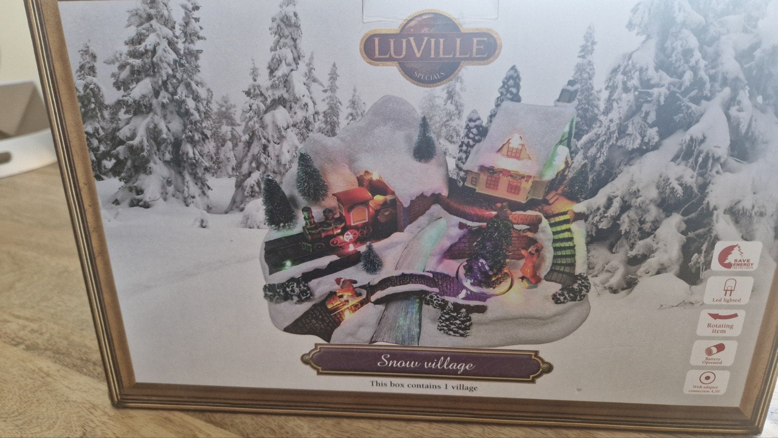 LuVille Specials Snow Village – compleet met originele doos, Ophalen, Zo goed als nieuw