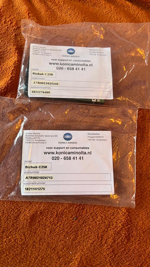 2x 320GB Harde Schijven voor Konica Minolta Bizhub C258, Intern, Nieuw, Ophalen of Verzenden, Desktop
