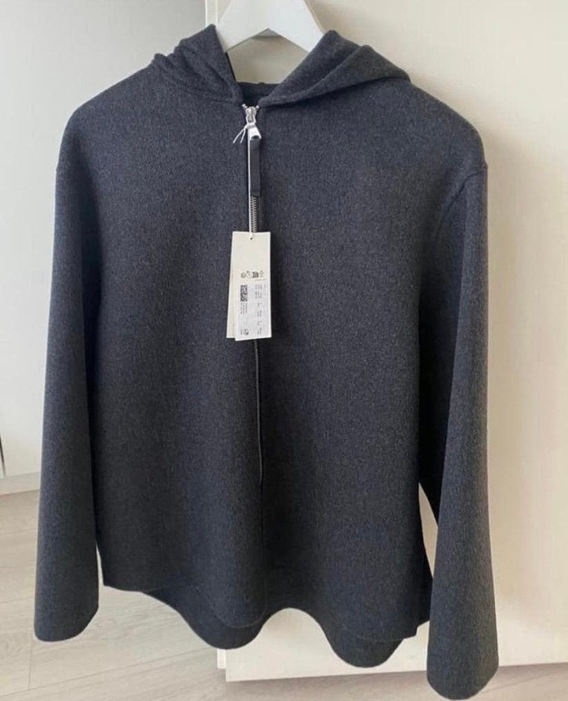 ARKET dames Capuchon jas donker grijs maat S NIEUW, Ophalen of Verzenden, Nieuw, Grijs