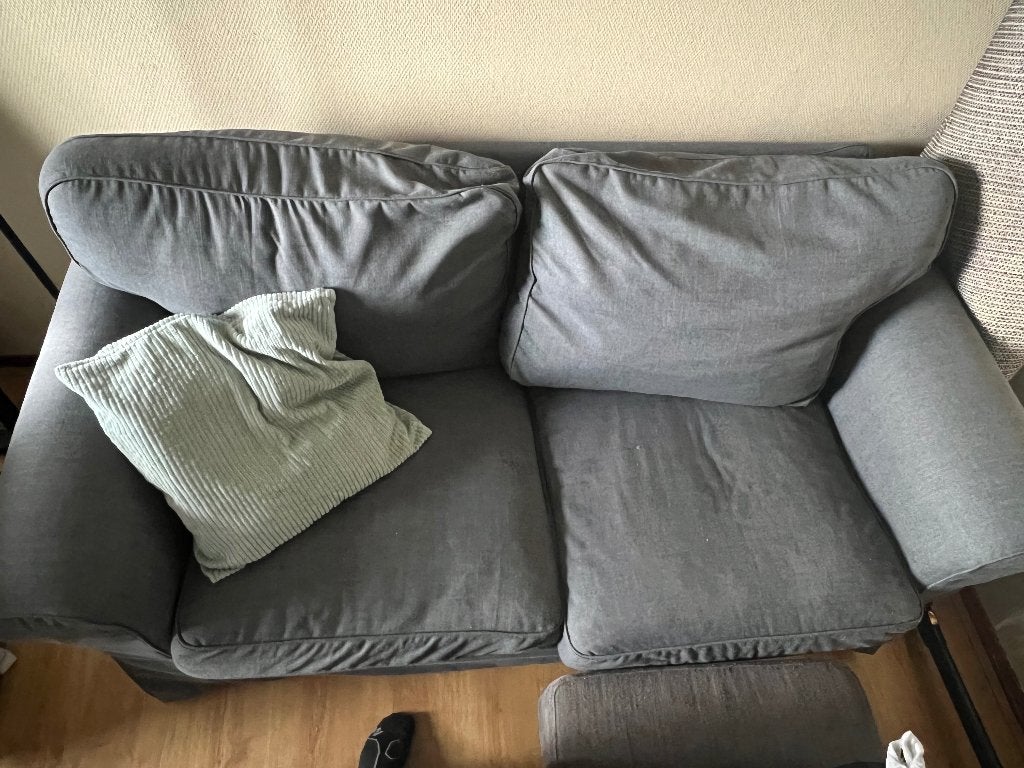 Ektorp bank ikea, Ophalen, Gebruikt, Tweepersoons, 75 tot 100 cm