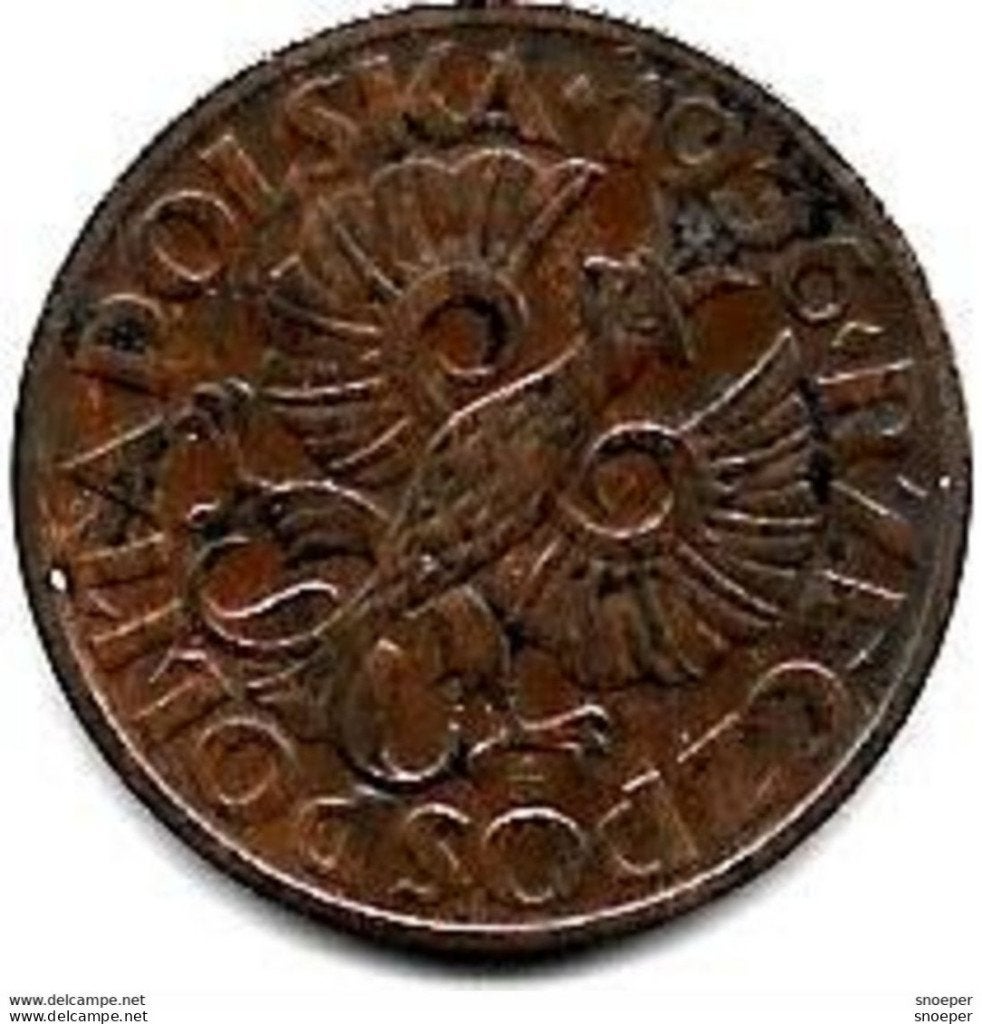 polen 2 groszy 1936 km 9 a xf+/ms60, Verzenden, Polen, Losse munt