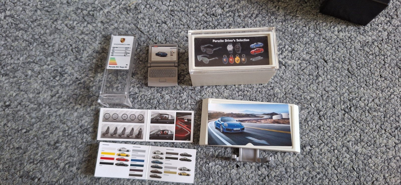Playmobil Porsche 911 Targa 4S met showroom en figuren, Ophalen of Verzenden, Zo goed als nieuw