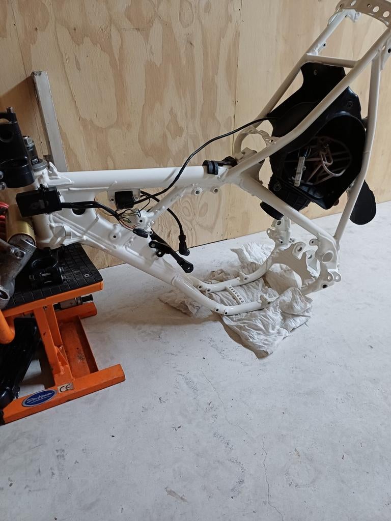 Te koop.  Compleet yamaha yz 125, Motoren, Onderdelen | Oldtimers, Ophalen of Verzenden