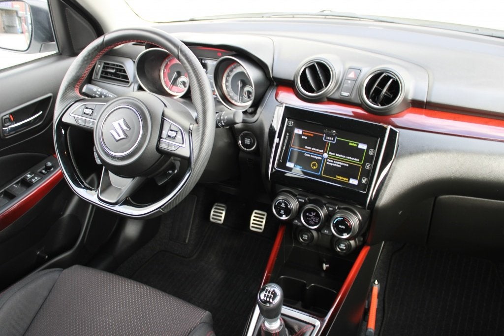 Suzuki Swift 1.4 Sport SmartHybrid | Adap. Cruise | Navi | C, Auto's, Dealer onderhouden, Stof, 4 cilinders, 129 pk