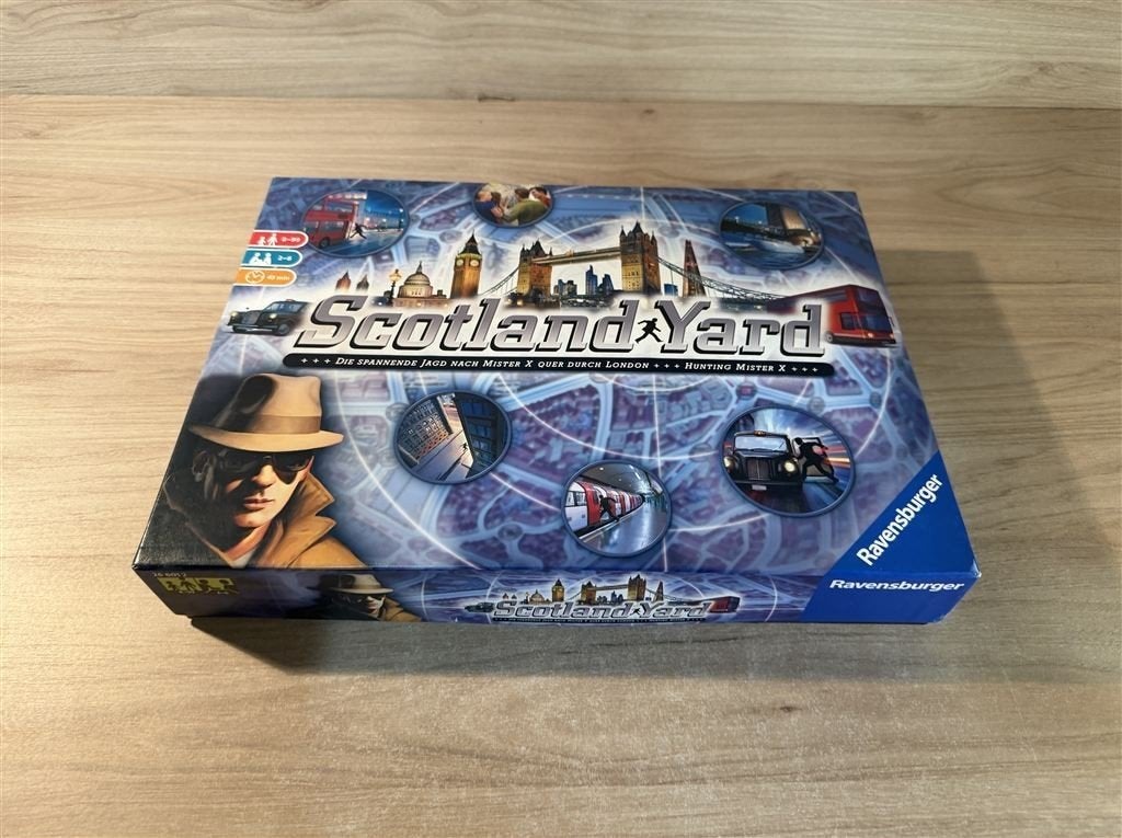 scotland yard - vind mister x - s6473, Hobby en Vrije tijd, Gezelschapsspellen | Bordspellen, Verzenden, Zo goed als nieuw