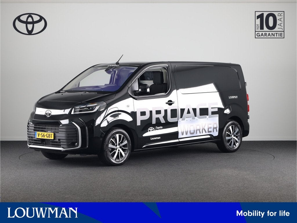 Toyota PROACE Electric Worker Professional Extra Range 75 kW, Auto's, Bestelauto's, Bedrijf, Te koop, ABS, Airbags, Airconditioning