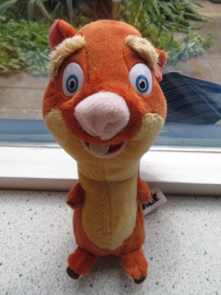 2 x Hyrax Hamster Ice Age Big Headz TCC Global, Disney, Ophalen of Verzenden, Zo goed als nieuw, Hamster
