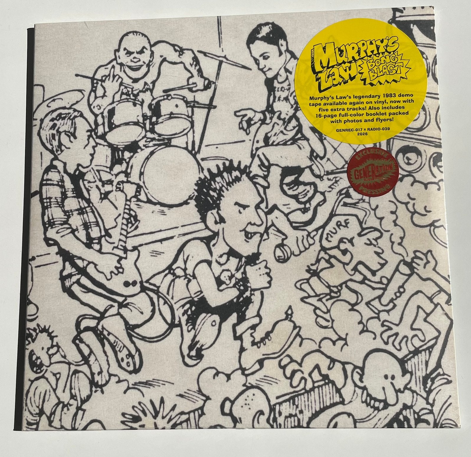 Murphy’s Law - Bong blast LP, Ophalen of Verzenden, Nieuw in verpakking