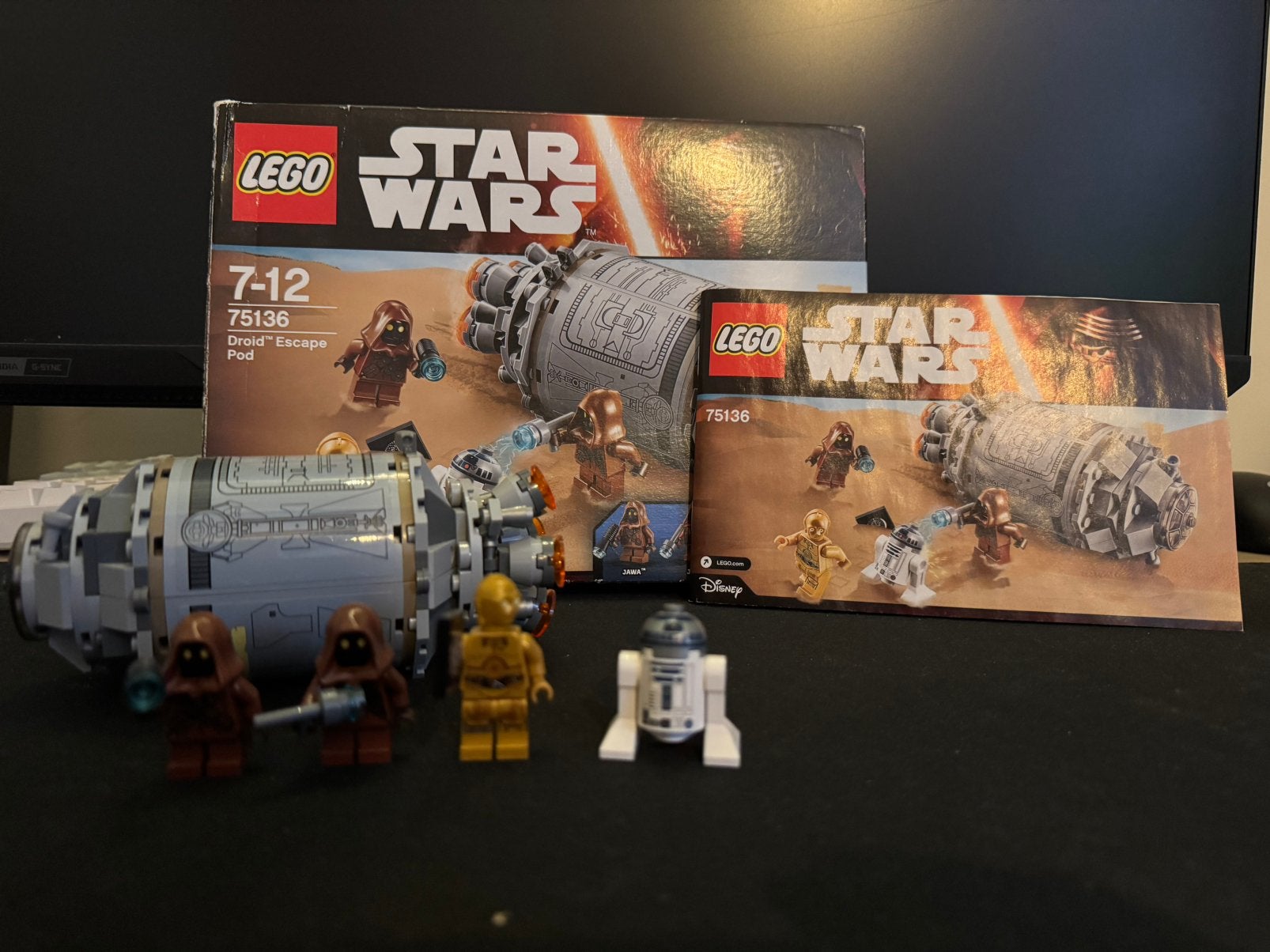 LEGO Star Wars 75136 Droid Escape Pod Compleet, Star Wars, Lego, Ophalen of Verzenden, Zo goed als nieuw