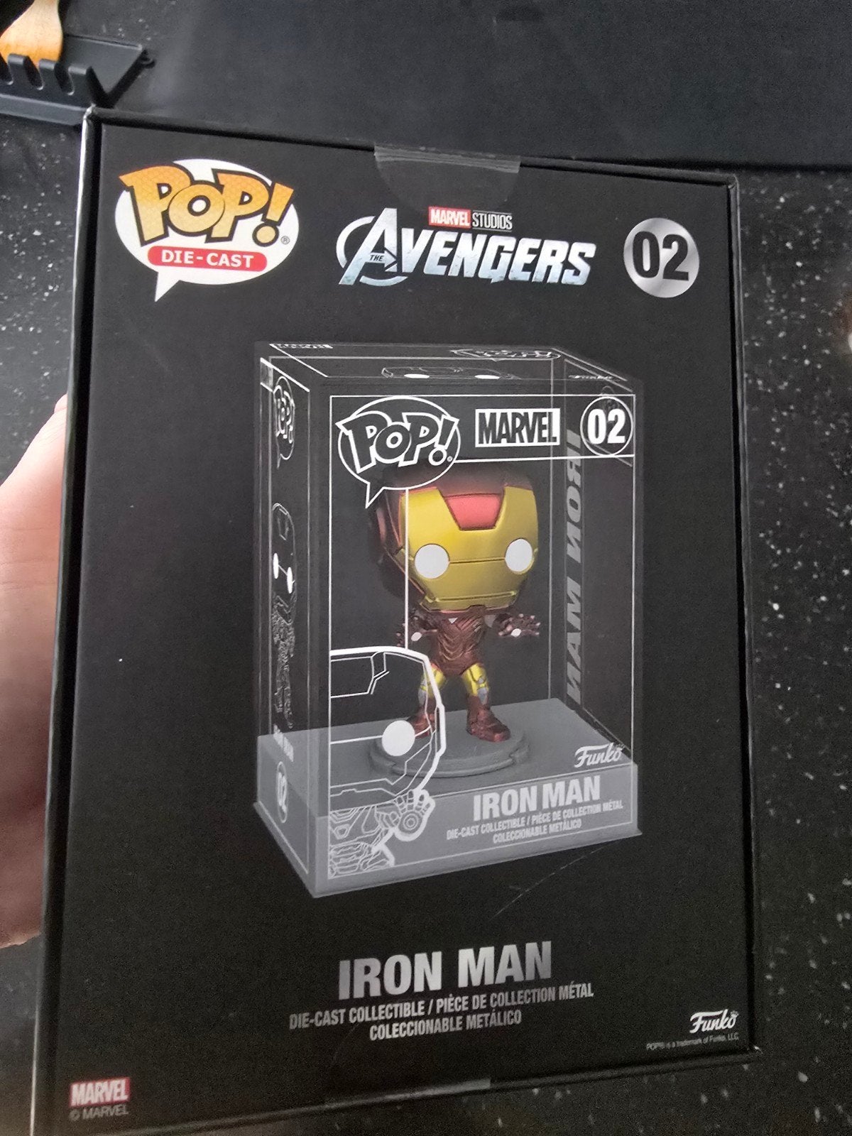 Funko Pop! Die-Cast Iron Man Marvel Avengers 02, Verzamelen, Ophalen of Verzenden, Nieuw