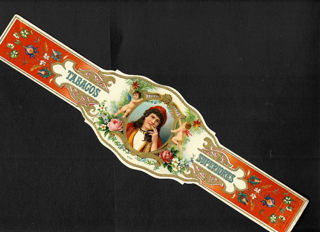 Tabacos Superiores   kistband, Verzamelen, Ophalen of Verzenden, Sigarenbandjes