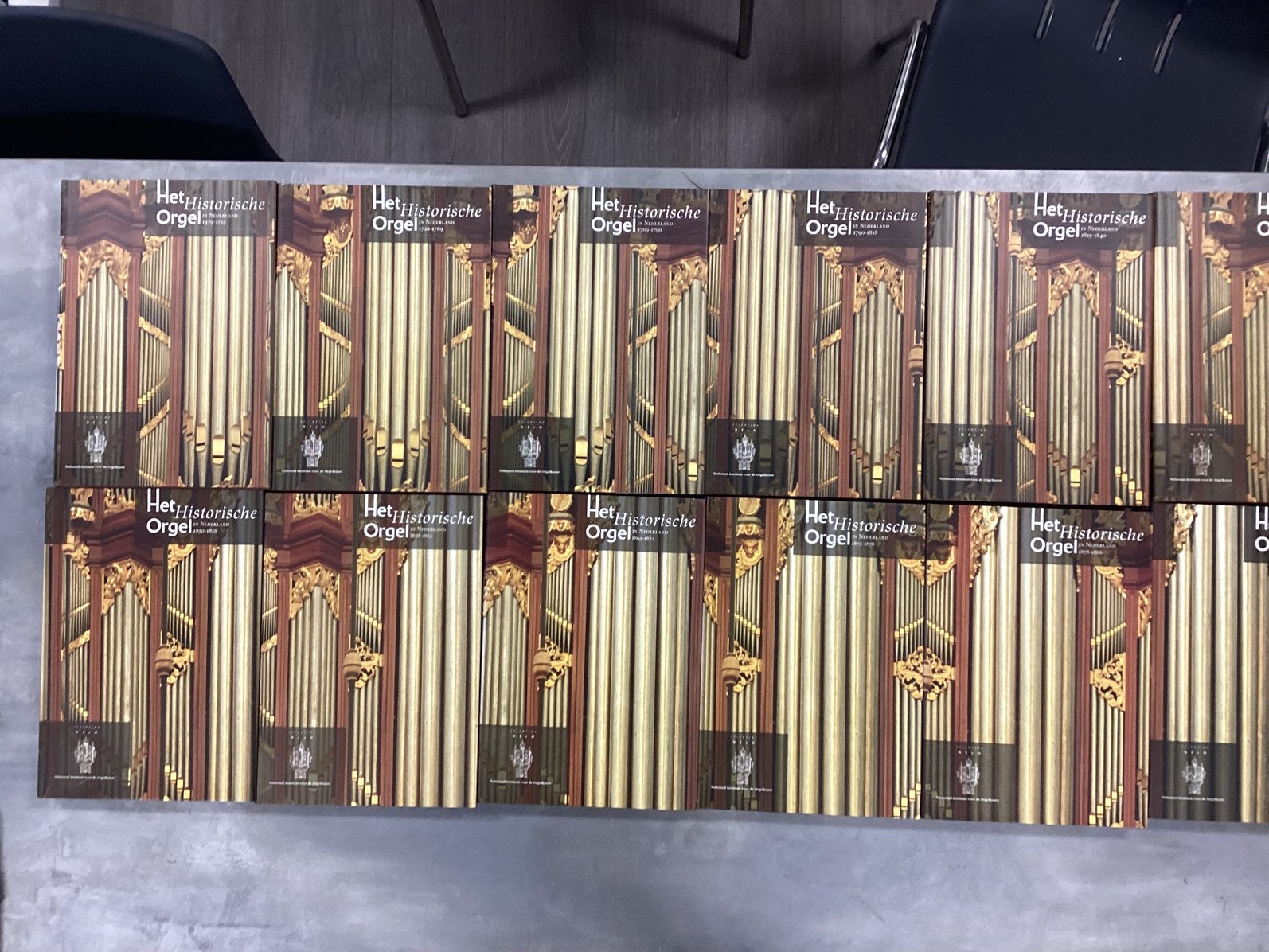 Het Historisch Orgel in Nederland 15 delen en 12 cd’s, Ophalen, Zo goed als nieuw, Pijporgel