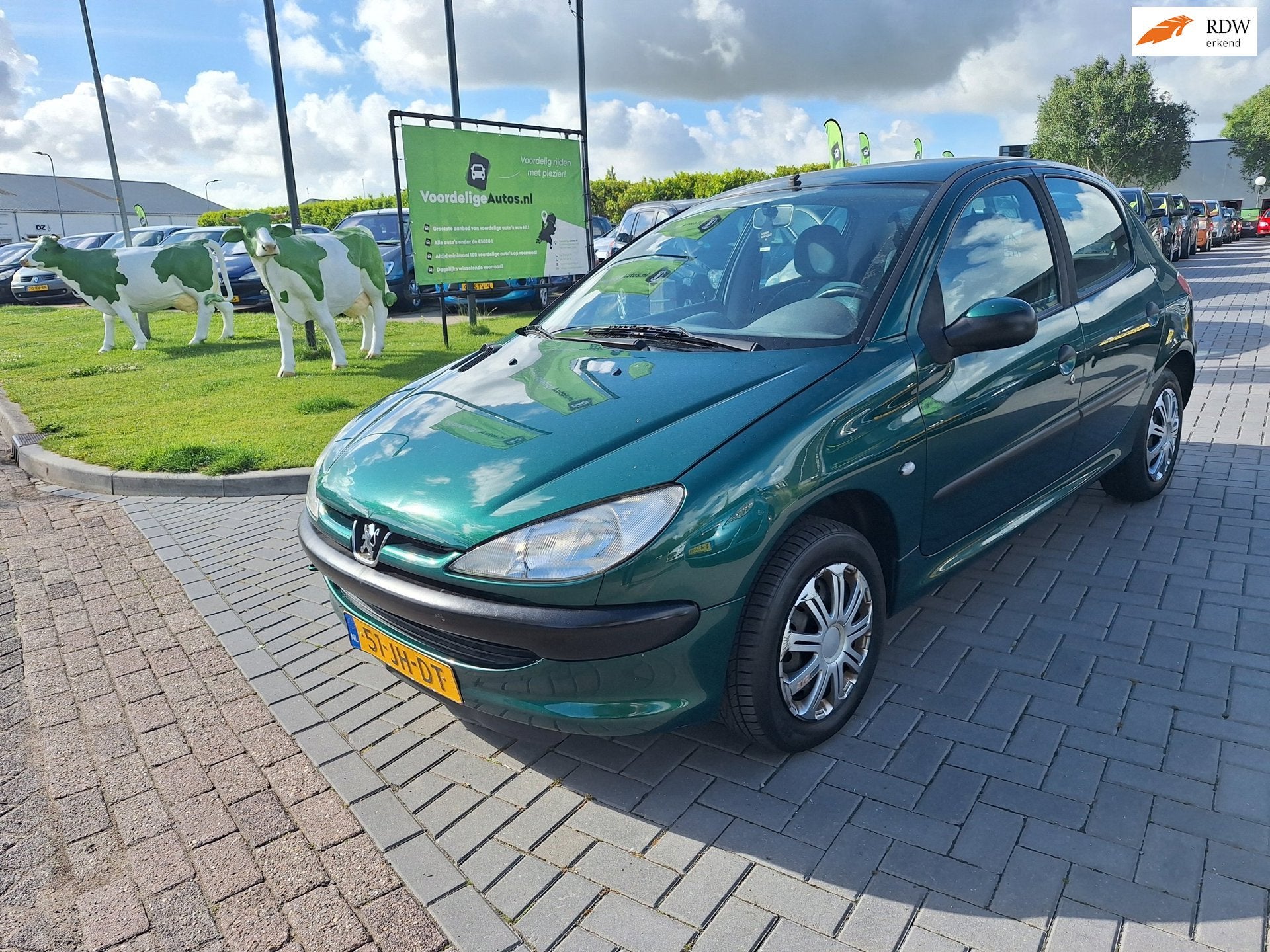 Peugeot 206 1.4 XT / AUTOMAAT / APK juni 2027, Bedrijf, 75 pk, Onderhoudsboekje, 955 kg