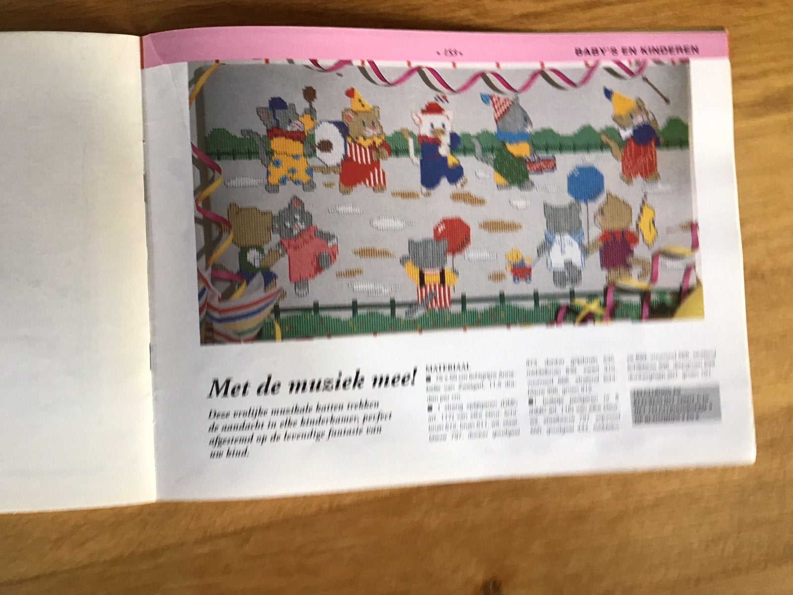 Borduren kruissteek borduurpatronen ,lekker borduren winter, Ophalen of Verzenden, Zo goed als nieuw, Patroon