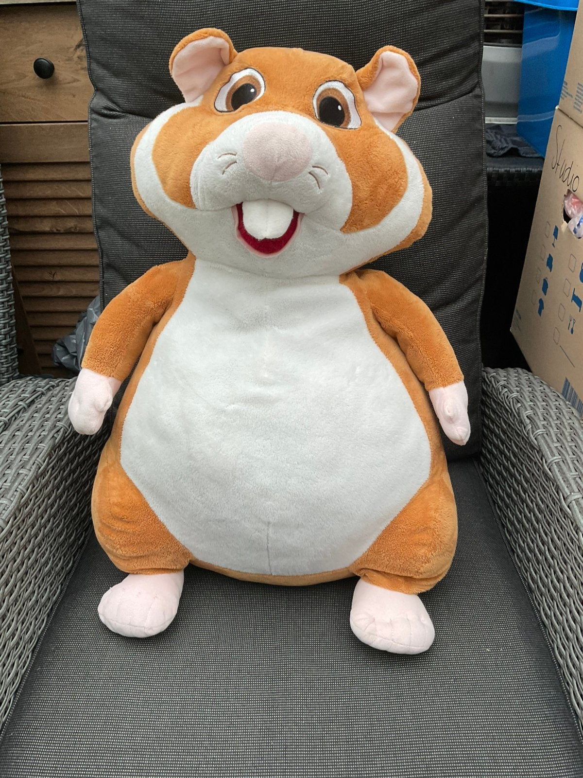 Super grote hamster knuffel Albert Heijn ca 60cm, Verzamelen, Albert Heijn, Ophalen