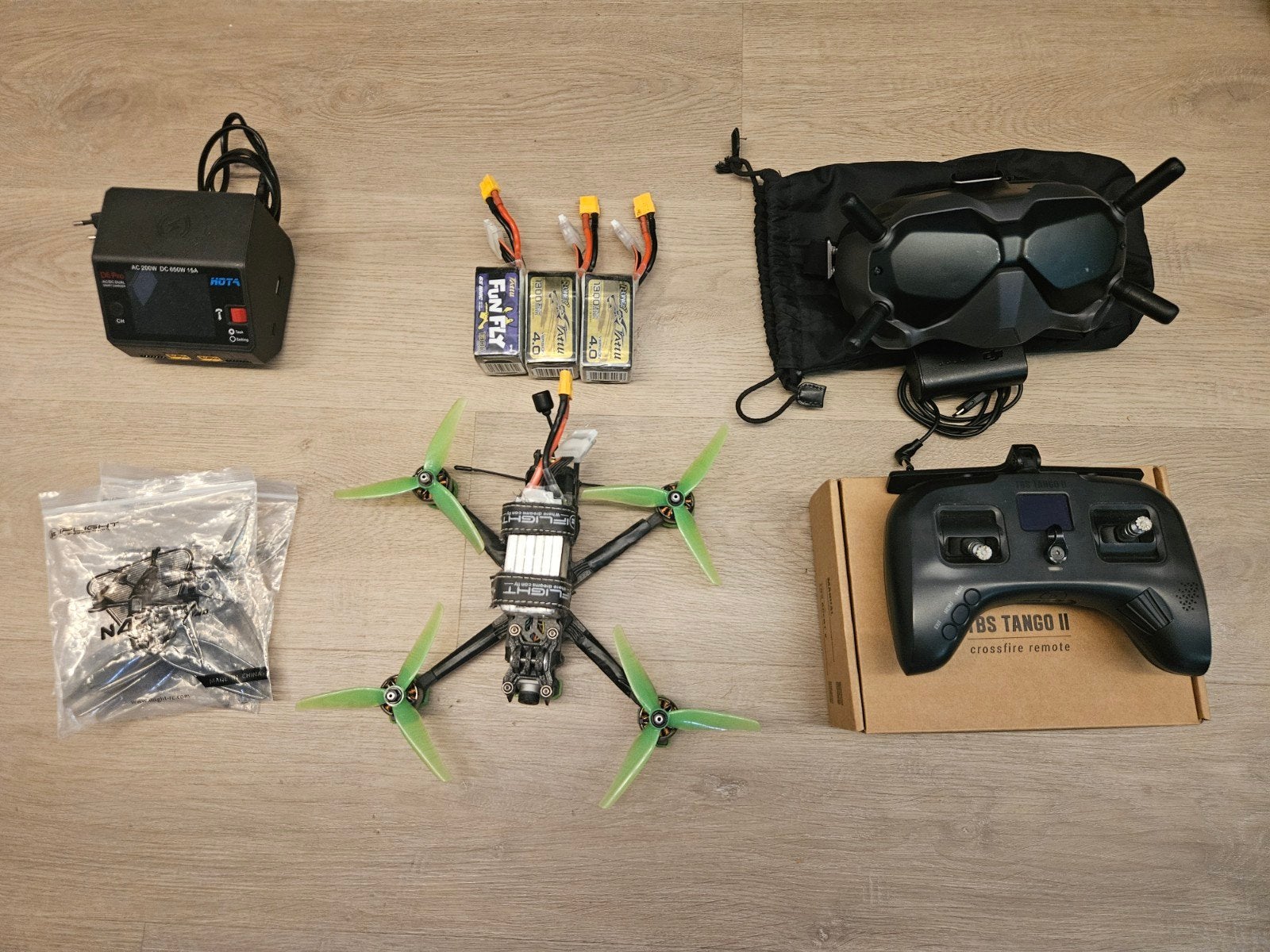 iFlight Nazgul5 FPV Vliegklaar - TBS Tango 2 - Dji Goggles, Ophalen of Verzenden, Zo goed als nieuw, Racedrone