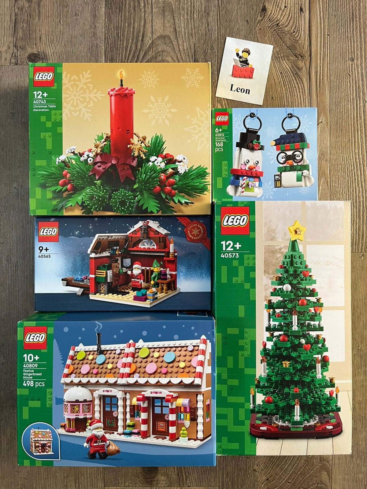 Lego Kerstsets 40565 40573 40743 40809 40812 - Allen nieuw, Lego, Nieuw, Ophalen of Verzenden, Complete set