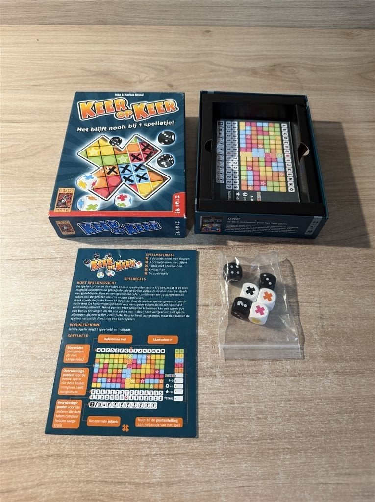 Keer op Keer - 999 games - S6983, Ophalen of Verzenden, Zo goed als nieuw