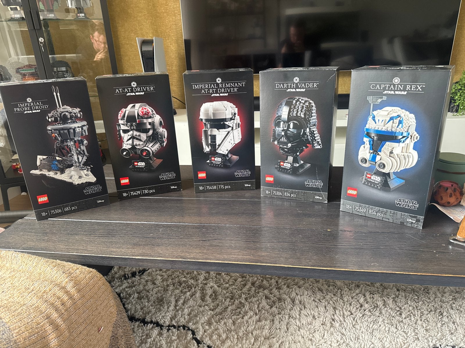 5 Star Wars Lego Helmen Collectie, Verzenden, Nieuw, Overige merken