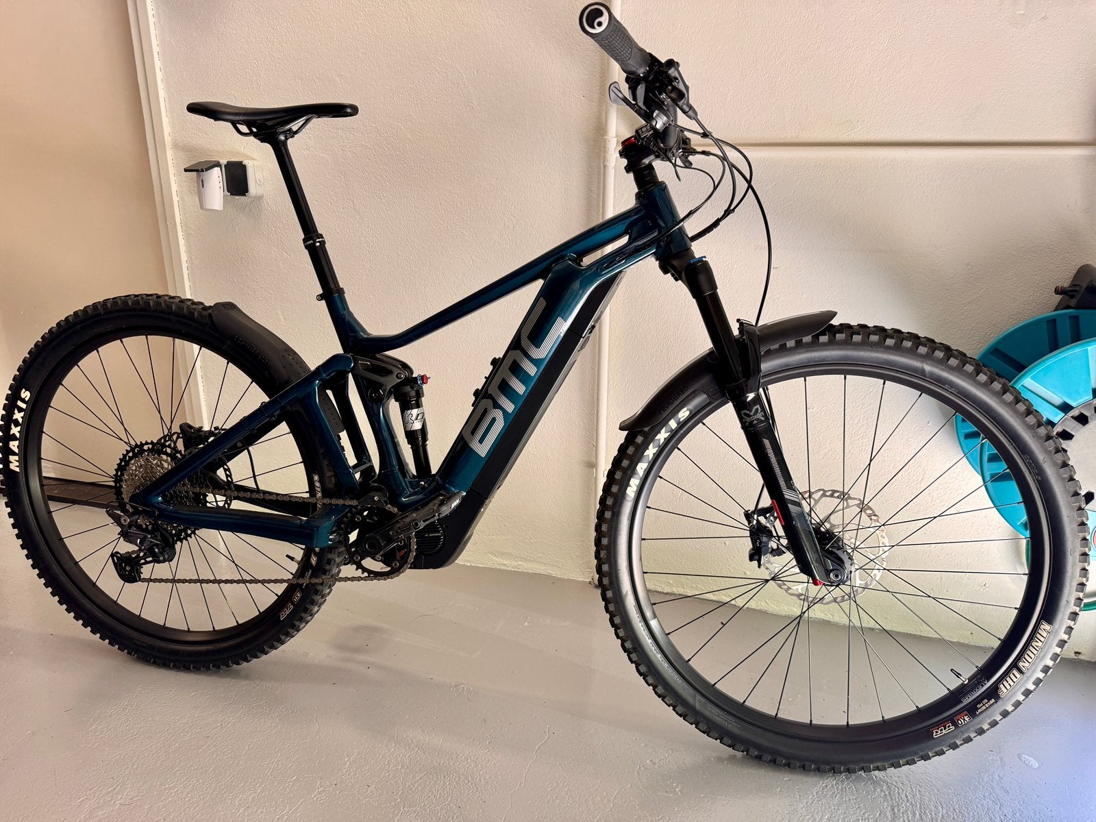 BMC Speedfox AMP AL THREE / E-MTB Mountainbike, Fully, Zo goed als nieuw, Schijfrem, Ophalen