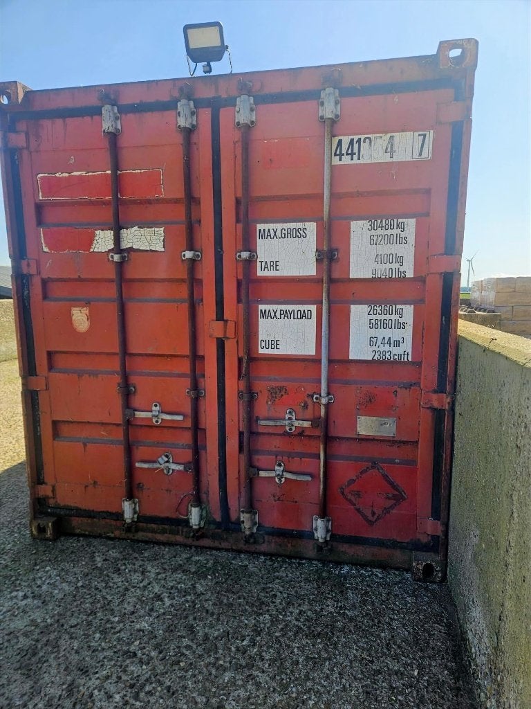 Zeecontainer 40 ft - Opslagcontainer met verlichting, Zakelijke goederen, Machines en Bouw | Keten en Containers, Ophalen