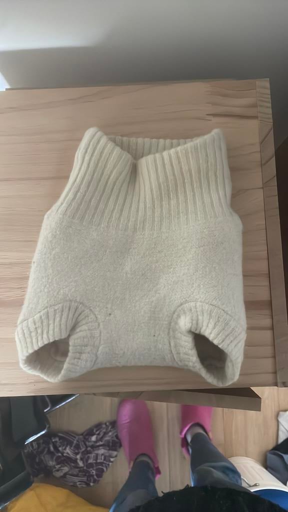 Wasbare luiers overbroekje wol maat 74/80, Ophalen of Verzenden, Zo goed als nieuw, Jongetje of Meisje, Nacht- of Onderkleding